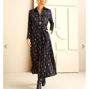 chicos shirt dress No Iron Shirt Dress